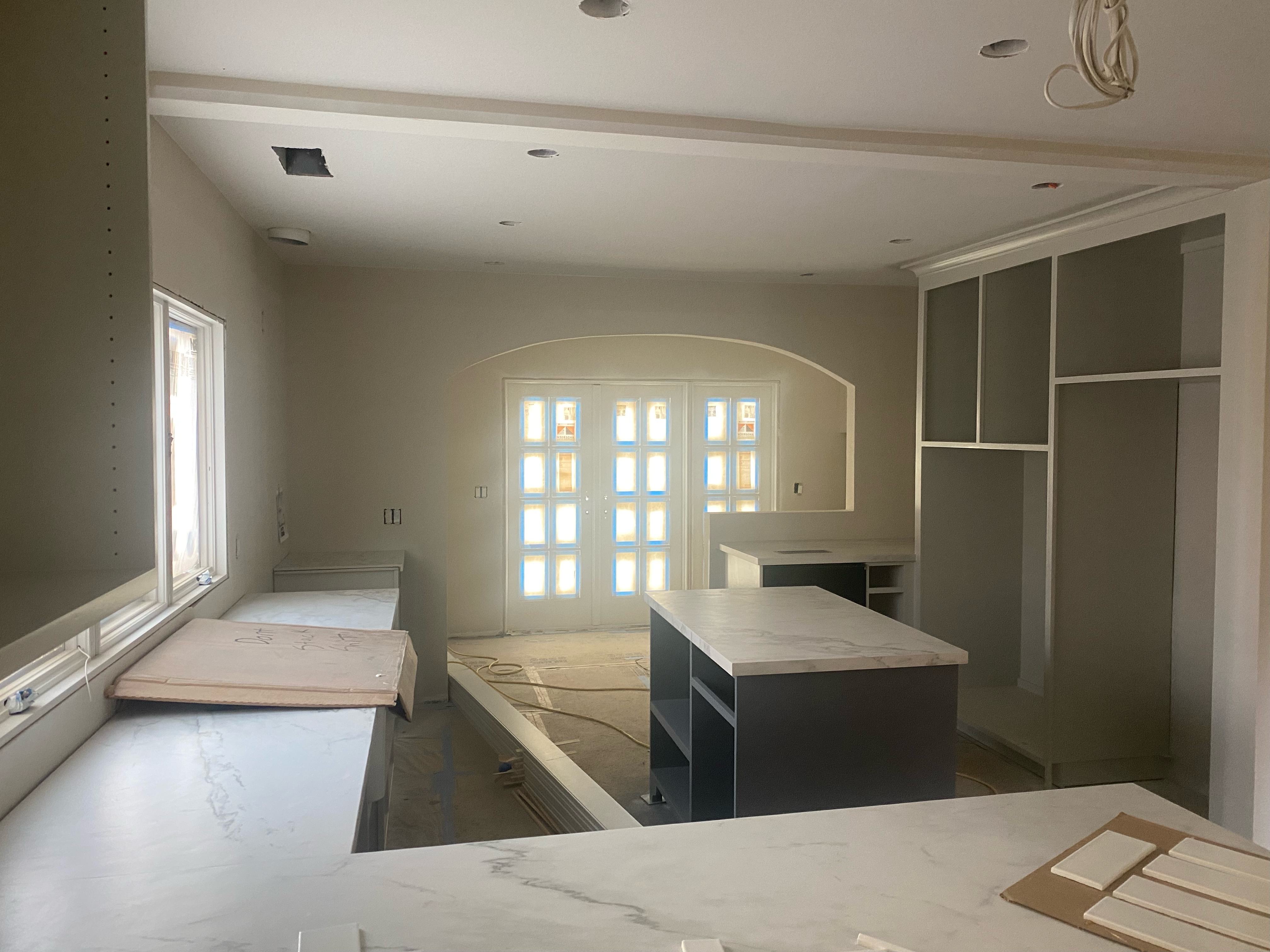 interior of residential building